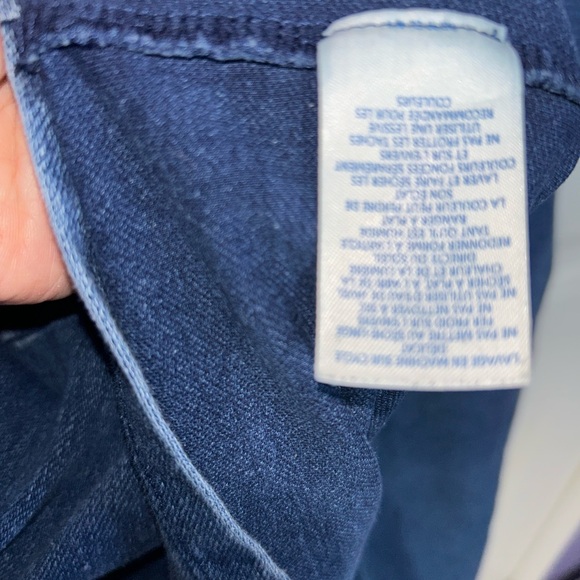 Boden  denim dress knee length 3/4 sleeves Size 14 women’s pockets boho preppy - Picture 5 of 11